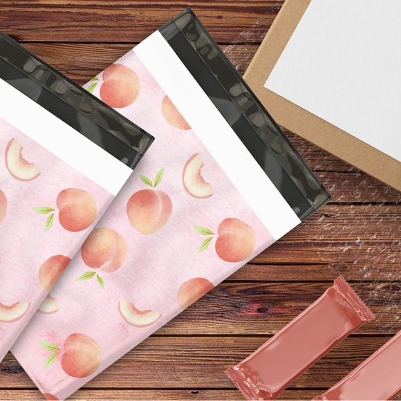 Peach 🍑 Poly Mailer’s 10x13 Pack of 25 - Picture 9 of 10